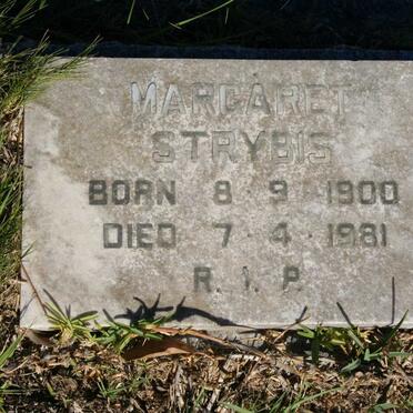 STRYBIS Margaret 1900-1981