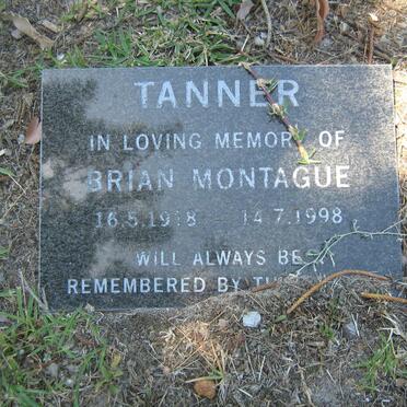 TANNER Brian Montague 1918-1998