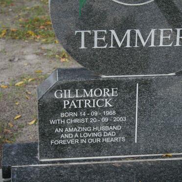 TEMMERS Gillmore Patrick 1968-2003