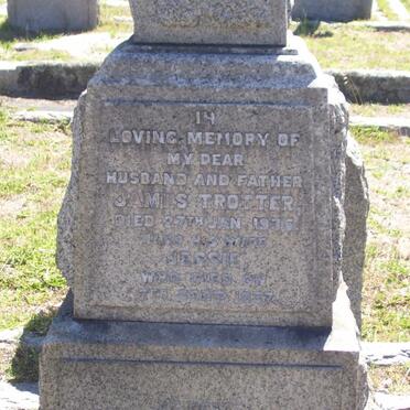 TROTTER James -1935 &amp; Jessie -1937