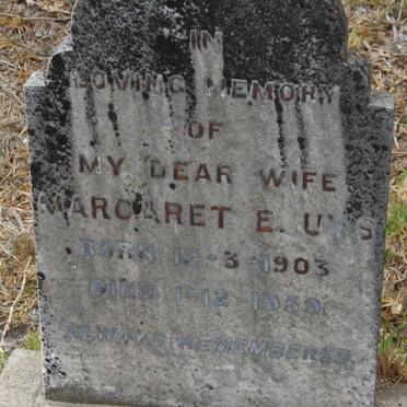 UYS Margaret E. 1903-1959