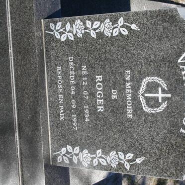 VANBINST Roger 1934-1997