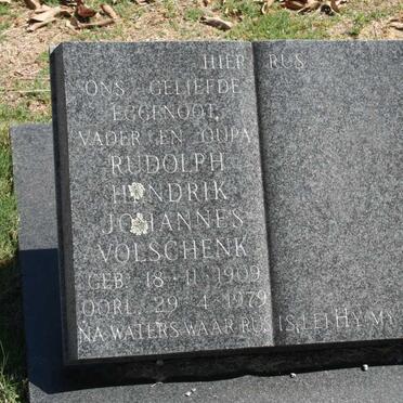VOLSCHENK Rudolph Hendrik Johannes 1909-1979