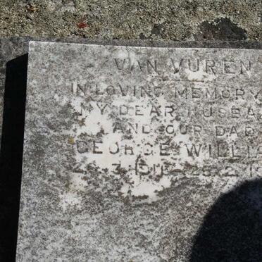 VUREN George William, van 1911-1973