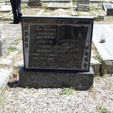 VERMAAK Lynette Louise 1944-1965