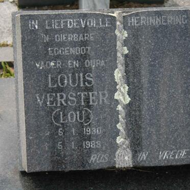 VERSTER Louis 1930-1988