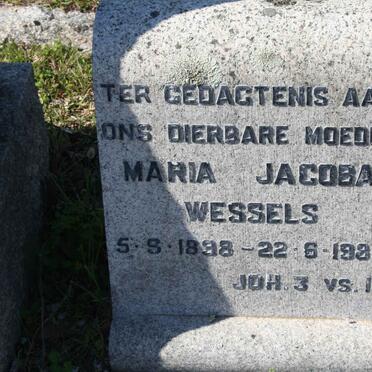 WESSELS Maria Jacoba 1898-1980