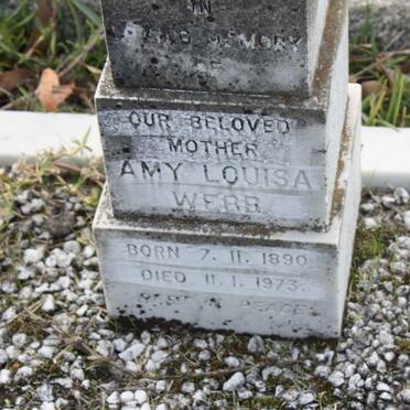 WEBB Amy Louisa 1890-1973