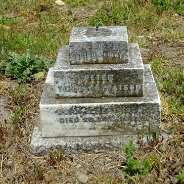 WATSON Peter Tennant 1920-1923