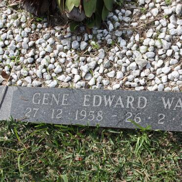 WARD Gene Edward 1958-1987