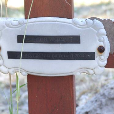 WILLIAMS Alfred H. 1947-2004