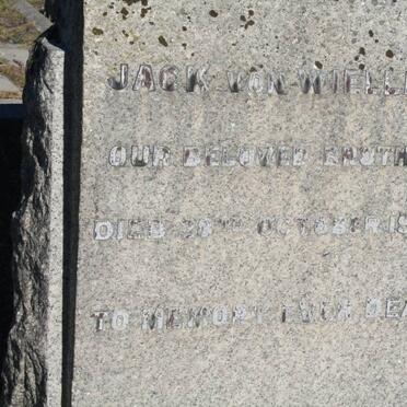 WIELLIGH Jack, von -1957