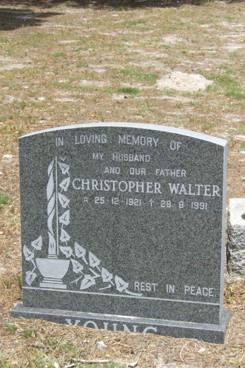 YOUNG Christopher Walter 1921-1991