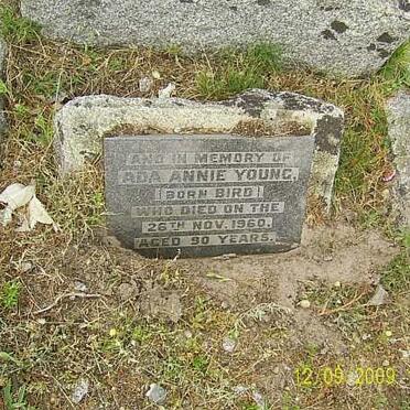 YOUNG Ada Annie nee BIRD -1960