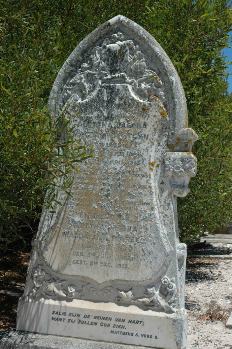 STEYN Aletta Jacoba Magdalena nee VOS 18??-1915 :: MAREE Aletta Jacoba Magdalena nee STEYN 18??-1913
