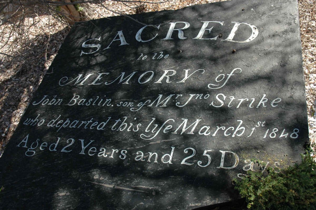 STRIKE John Baslin -1848