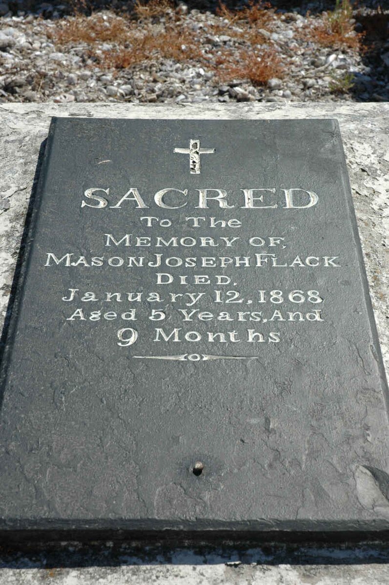 FLACK Mason Joseph -1868