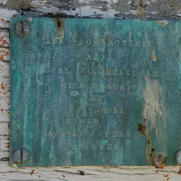 BEESELAAR G.J. -1955