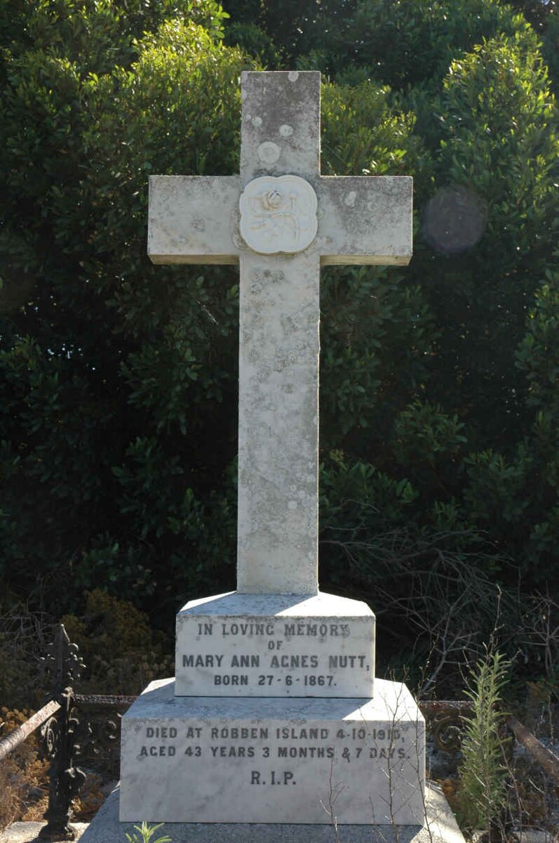 NUTT Mary Ann Agnes 1867-1910