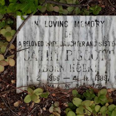 PIGGOT Cathy nee HOEK 1966-1989