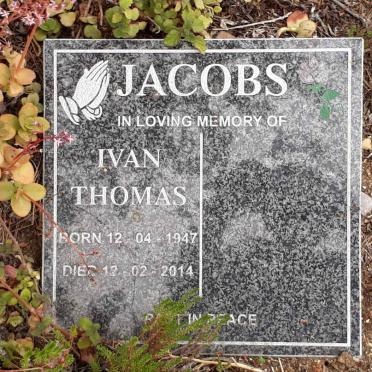 JACOBS Ivan Thomas 1947-2014