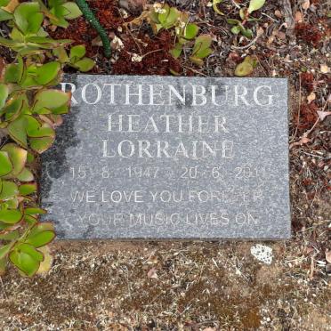 ROTHENBURG Heather Lorraine 1947-2011