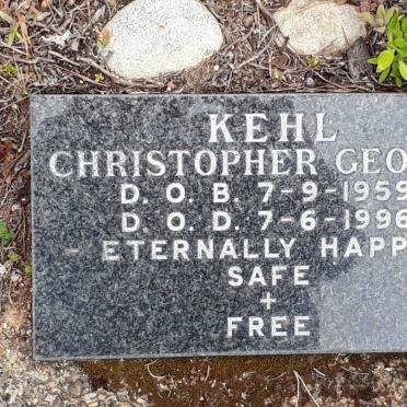 KEHL Christopher George 1959-1996