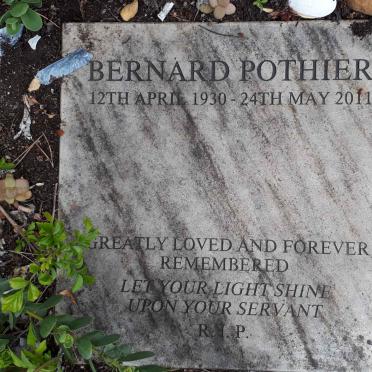 POTHIER Bernard 1930-2011