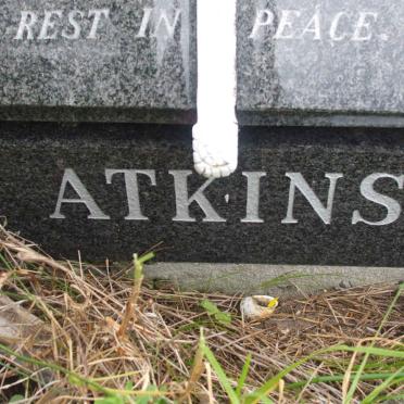 ATKINS David 1889-1964 &amp; Catherina Wilhelmina 1896-1979