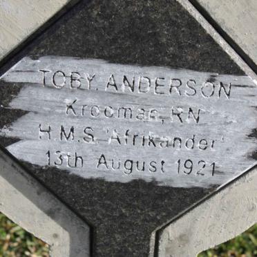 ANDERSON Toby -1921