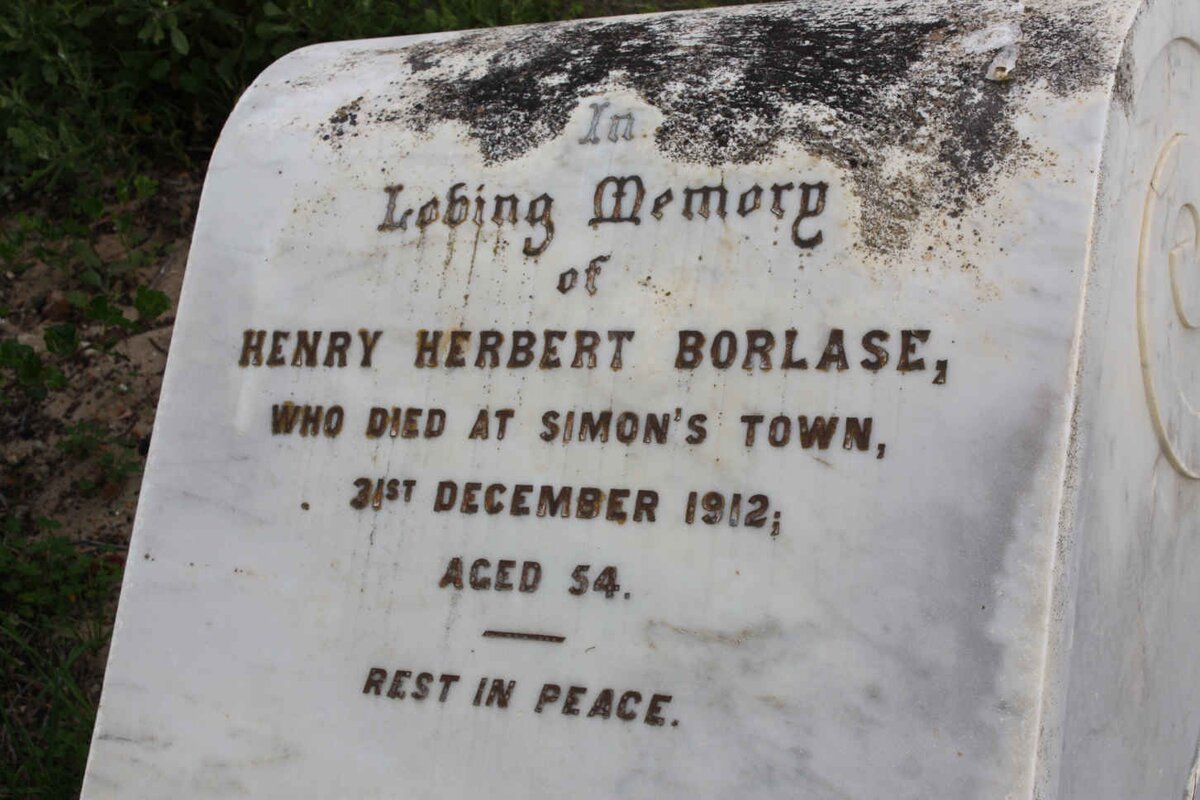 BORLASE Henry Herbert -1912