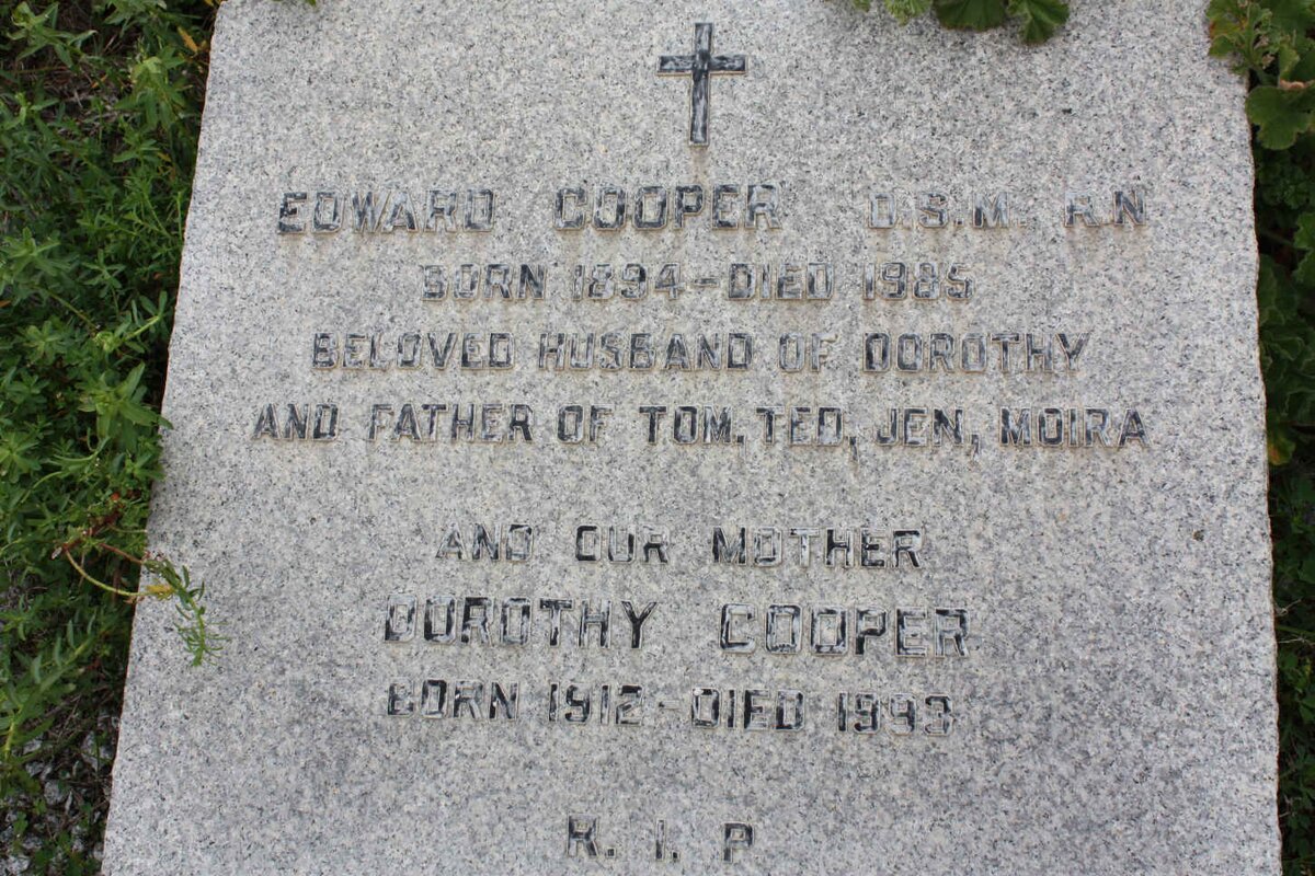 COOPER Edward 1894-1985 &amp; Dorothy 1912-1993