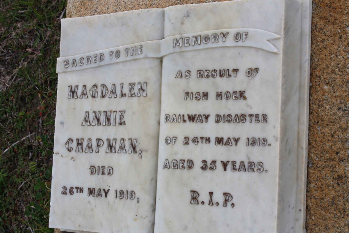 CHAPMAN Magdalen Annie -1919