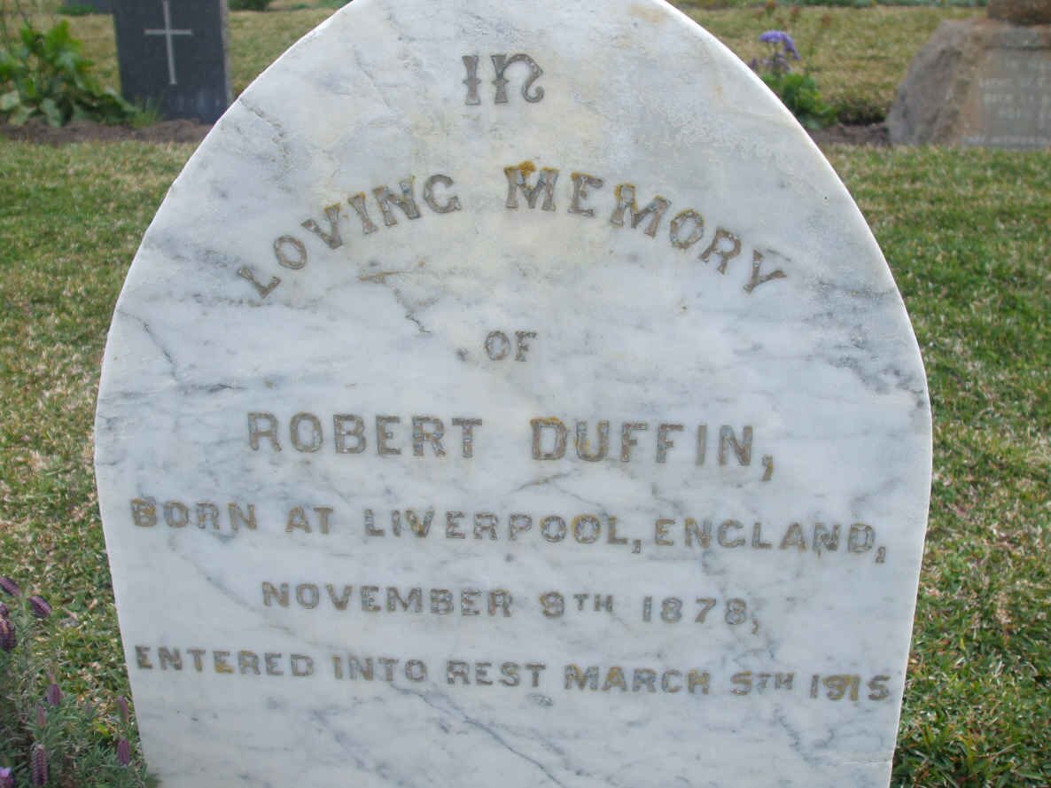 DUFFIN Robert 1878-1915