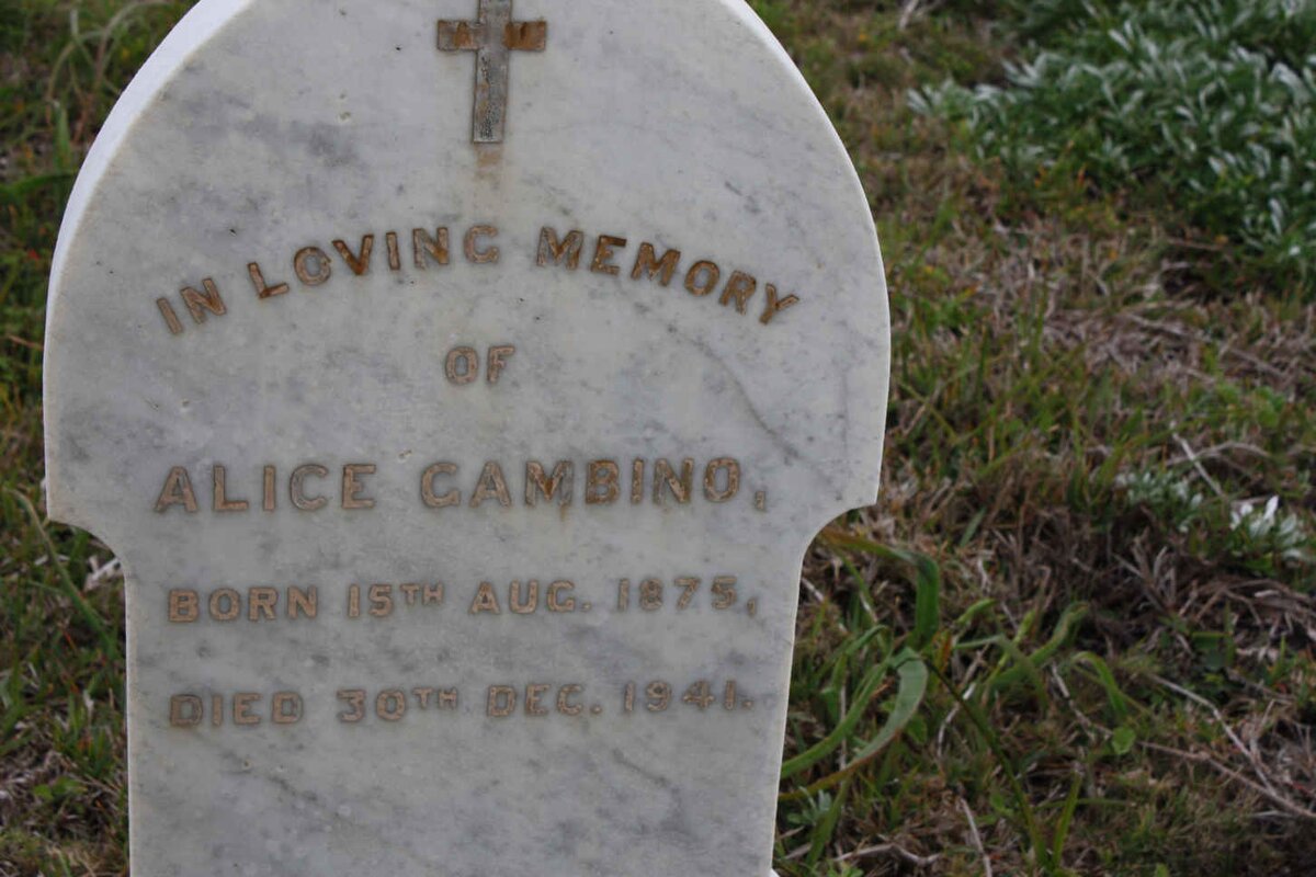 GAMBINO Alice  1875-1941