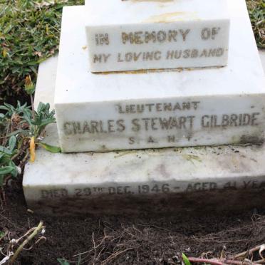 GILBRIDE Charles Stewart -1946