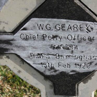 GEAREY W.G. -1920