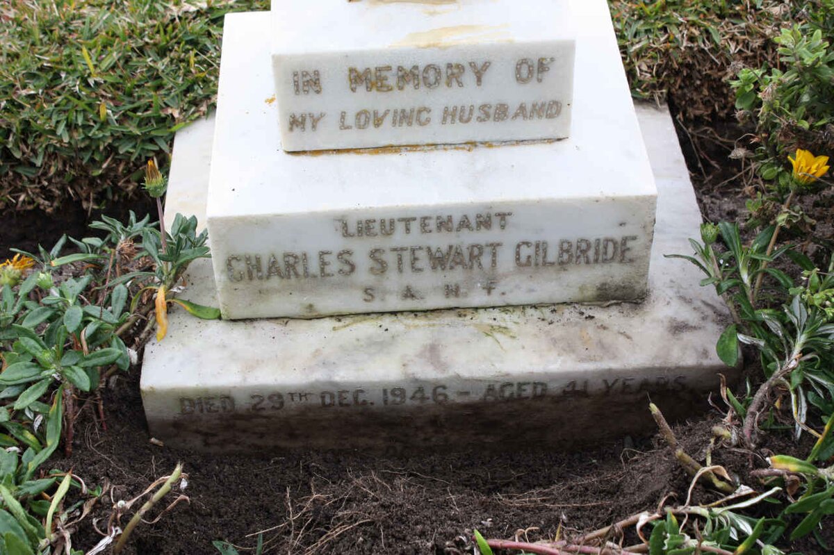 GILBRIDE Charles Stewart -1946