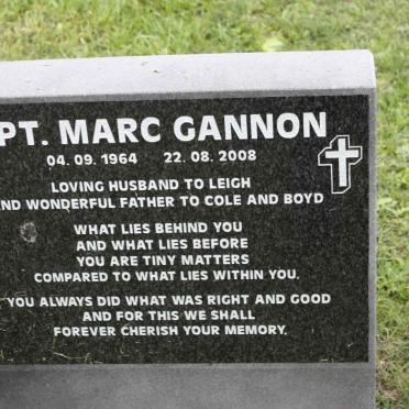GANNON Marc 1964-2008