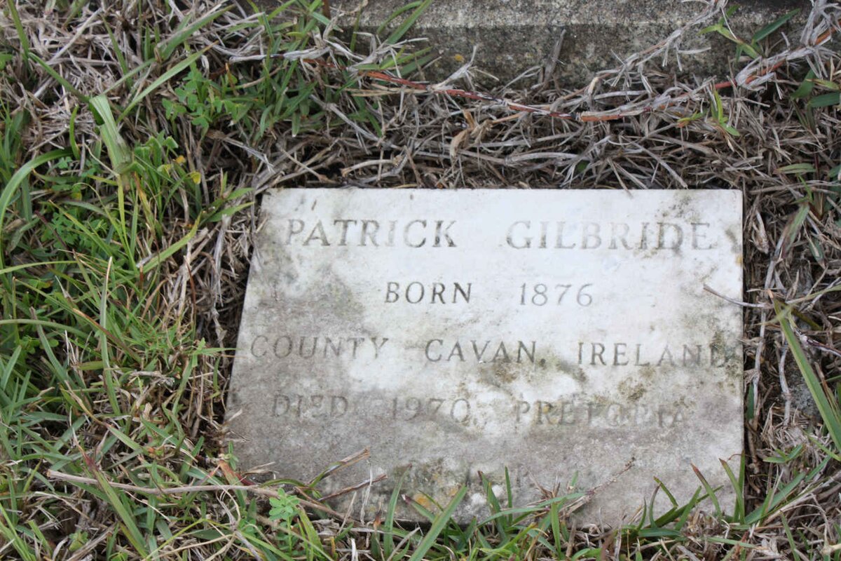 GILBRIDE Patrick 1876-1970