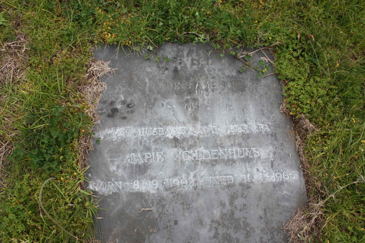 GILDENHUYS Japie 1902-1965