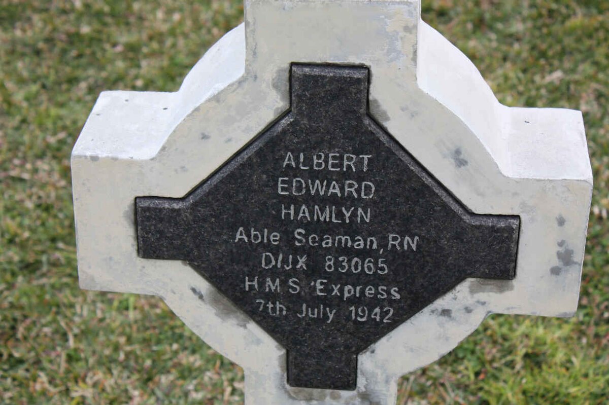 HAMLYN Albert Edward -1942