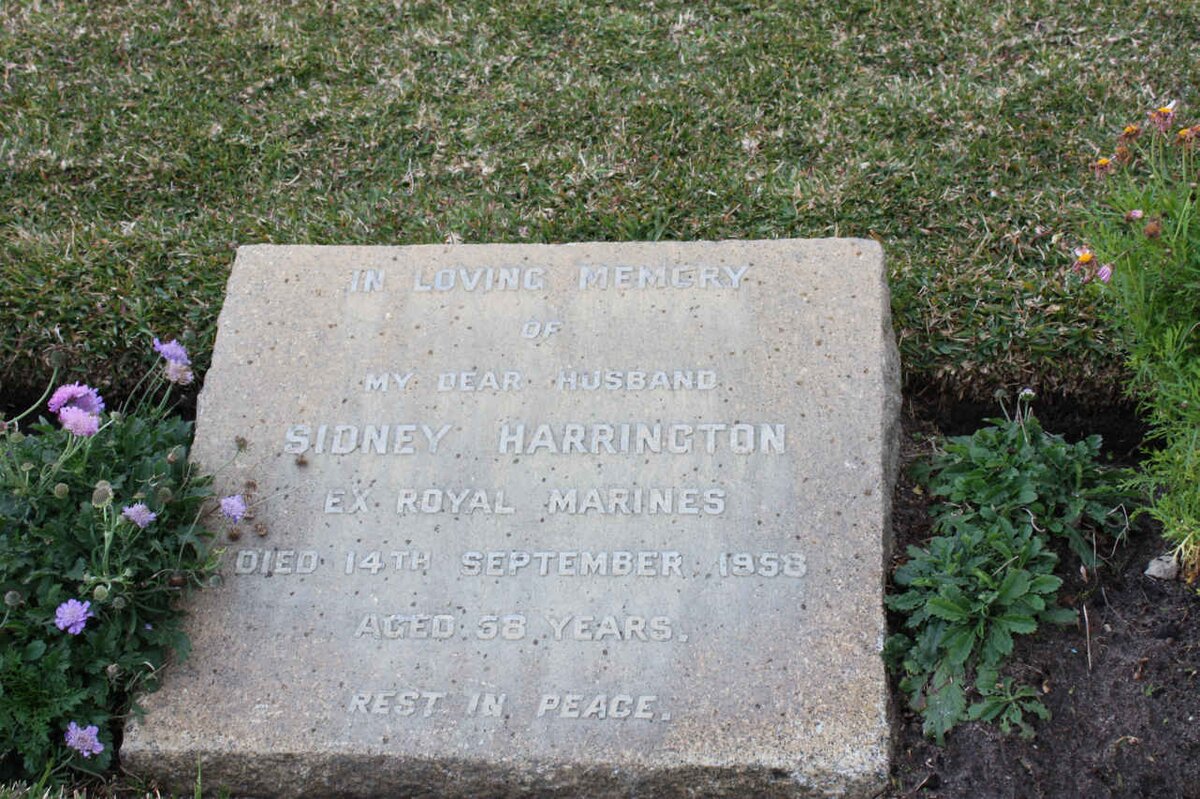 HARRINGTON Sidney -1958