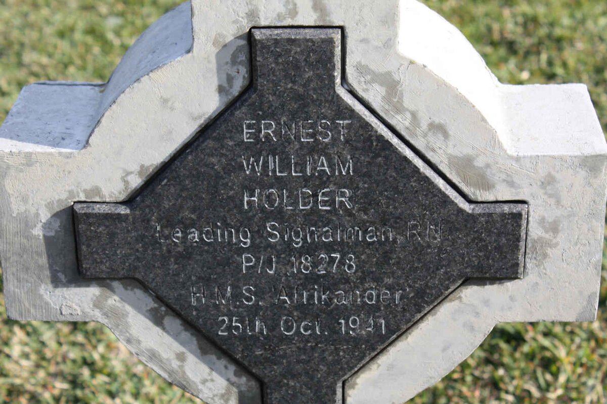 HOLDER Ernest William -1941