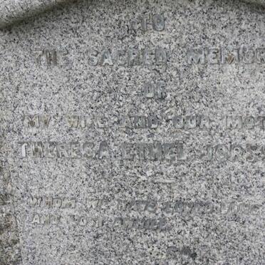 JORSSEN Theresa Ethel