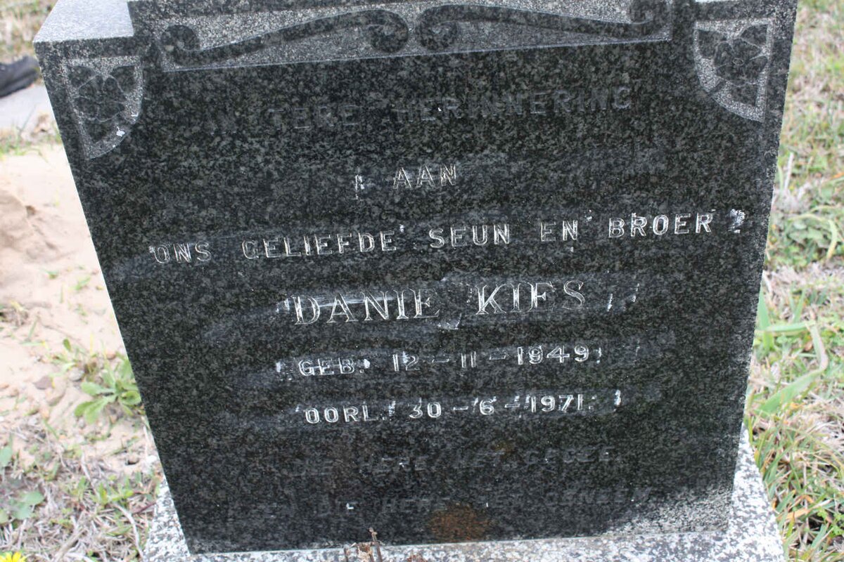 KIES Danie 1949-1971