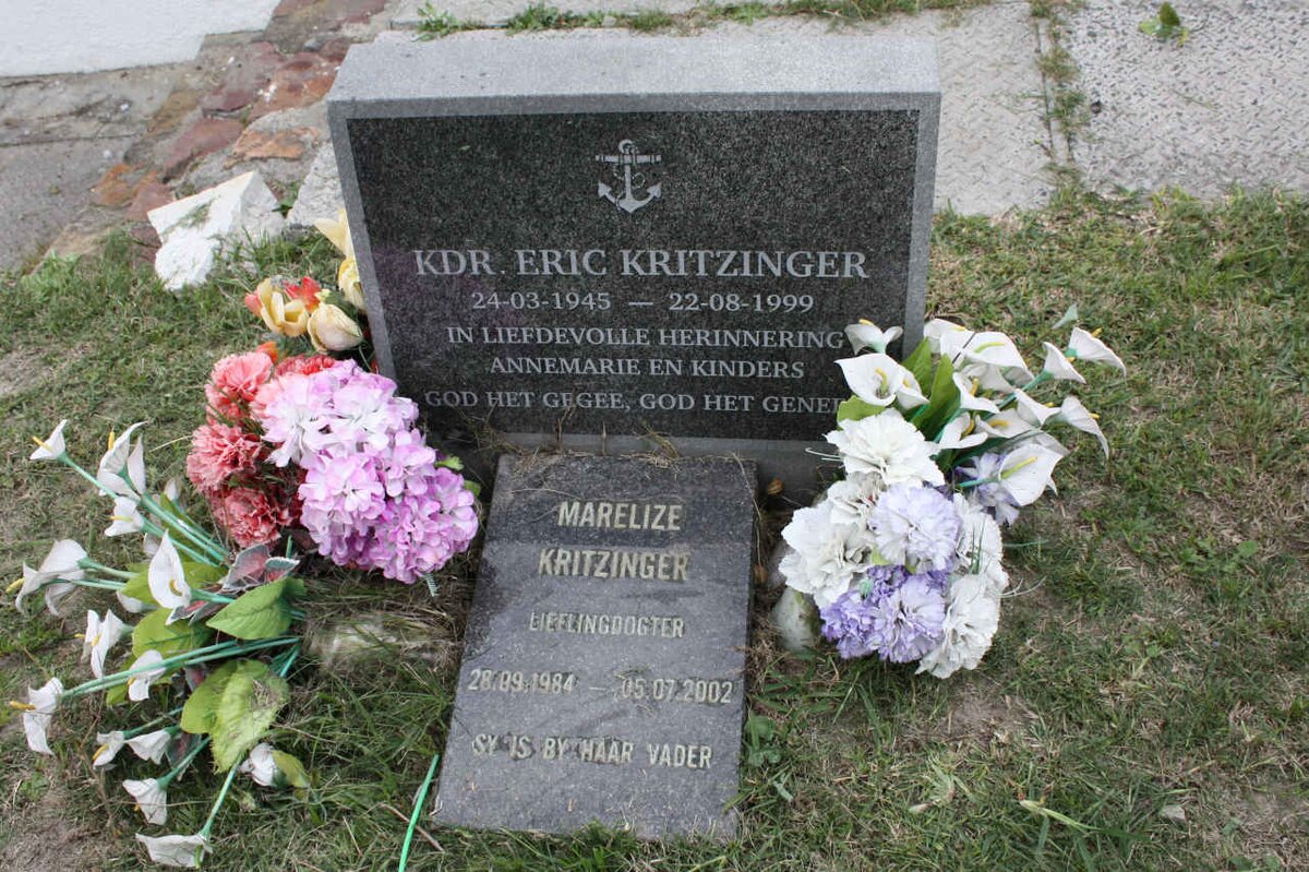 KRITZINGER Eric 1945-1999 :: KRITZINGER Marelize 1984-2002