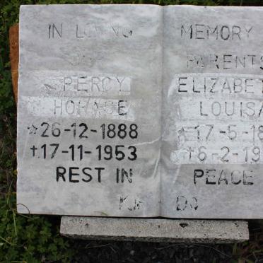 KN?DO Percy Horace 1888-1953 &amp; Elizabeth Louisa 1896-1987