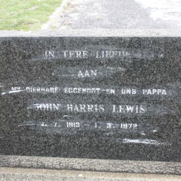 LEWIS John Harris 1913-1972