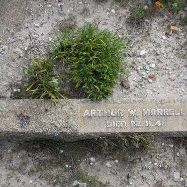 MORRELL Arthur W. -1941